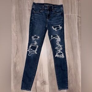 American Eagle destroyed jeans